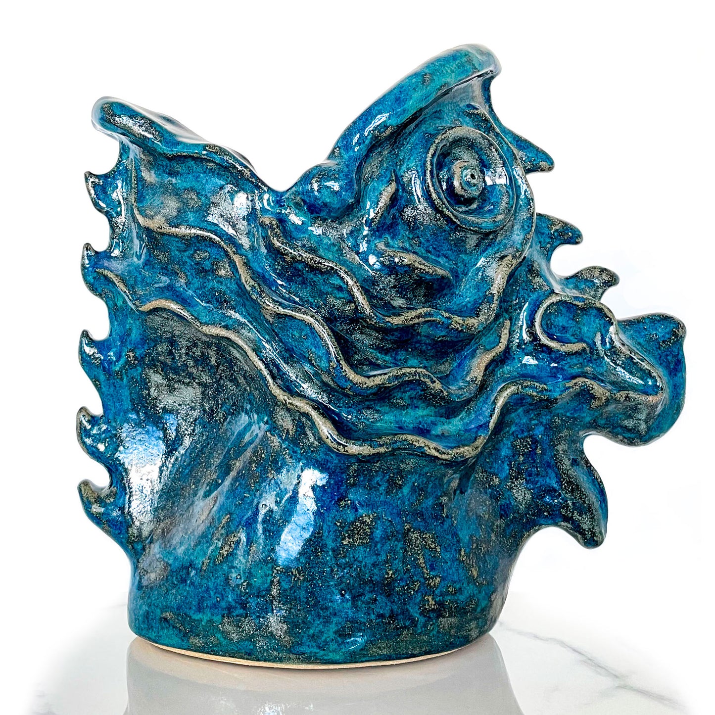 Blue Viking Fish | Sculpture | Edition of 1