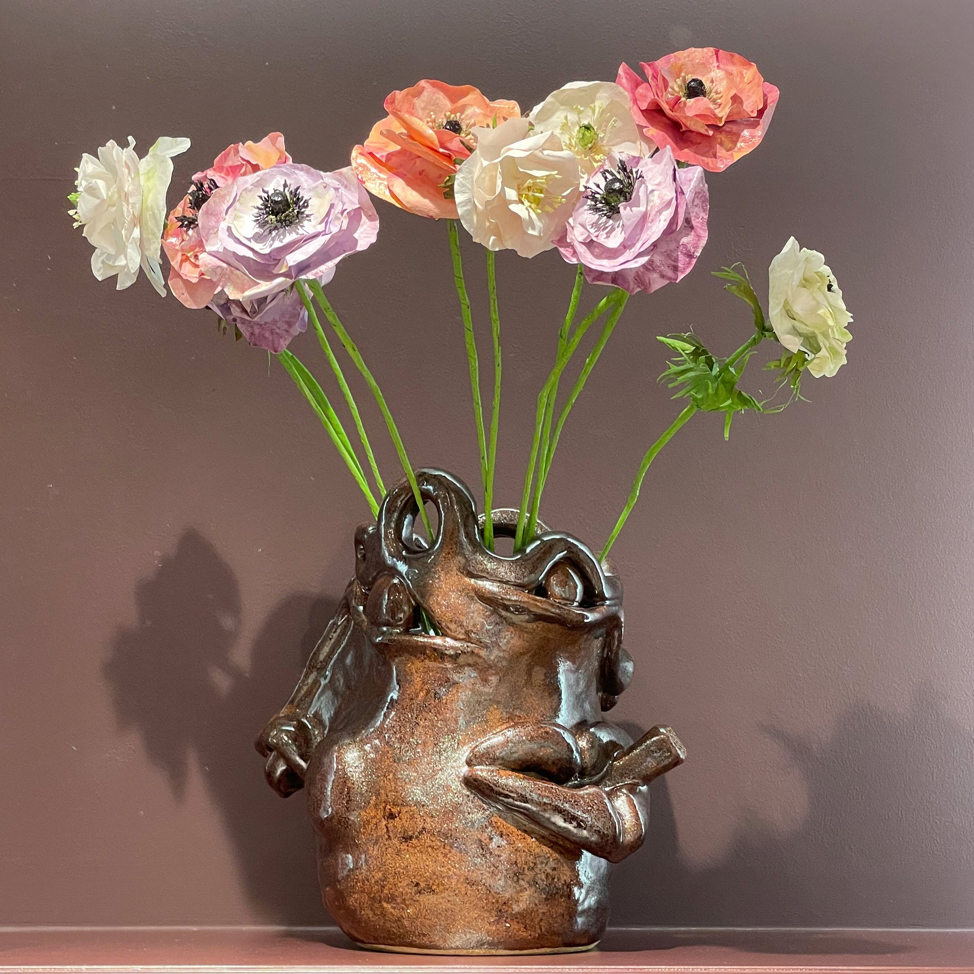 Brun cigar skulptur - unique