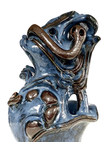 BIG Blue Heart Fish | Sculpture | Edition of 1