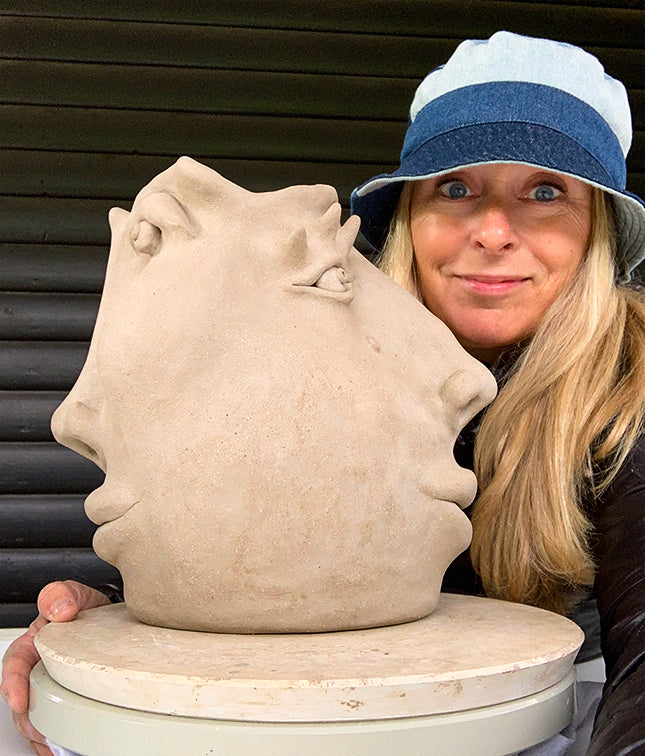 Unique sculptures by Michala Brincker