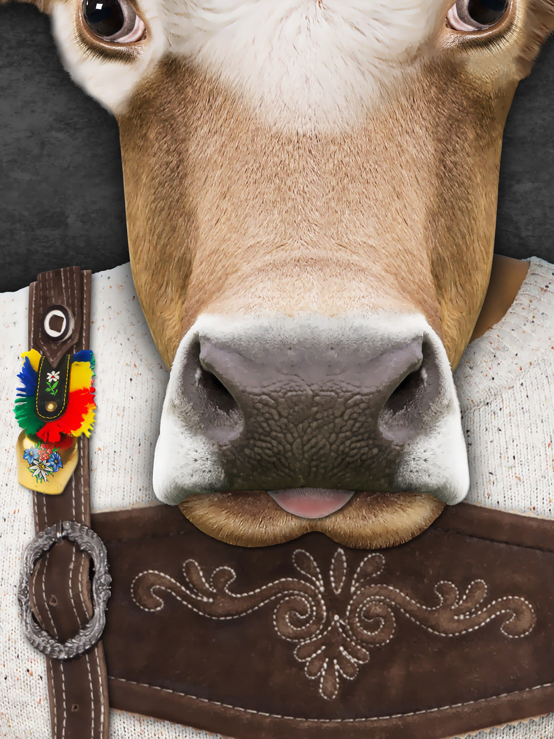 Monsieur La Vache - COW ARTWORK - Edition of 7