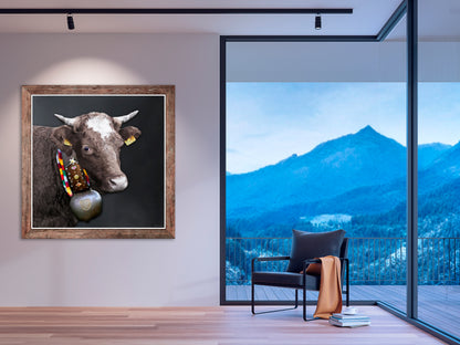 Swiss Cow | 100x100 cm | edition of 7