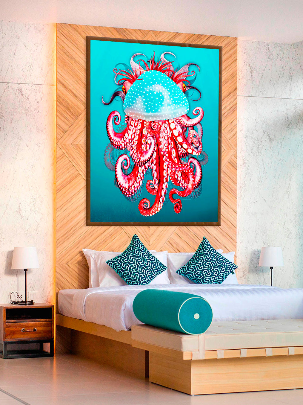 Octopus Jellyfish | 160x120 cm | edition of 10